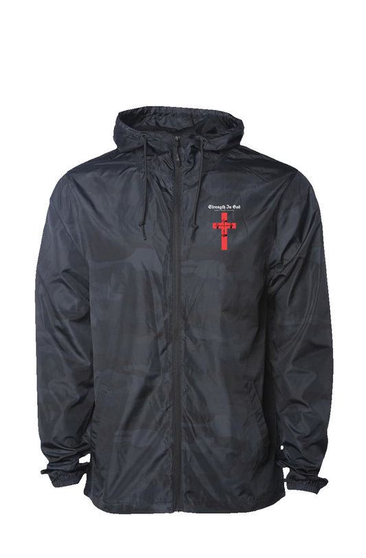 SIG Black Camo Windbreaker
